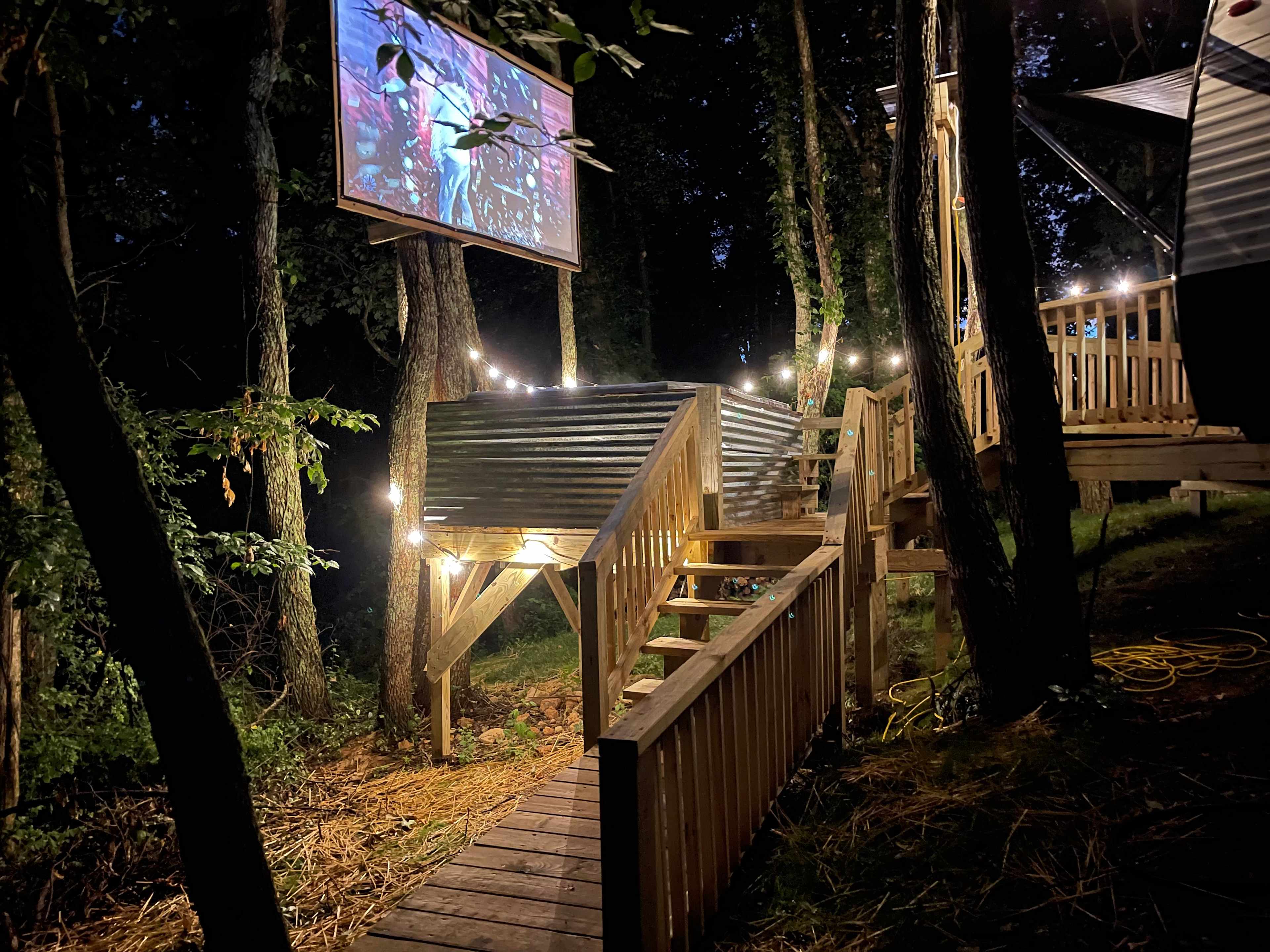 Happy Camper at Floras Retreats
