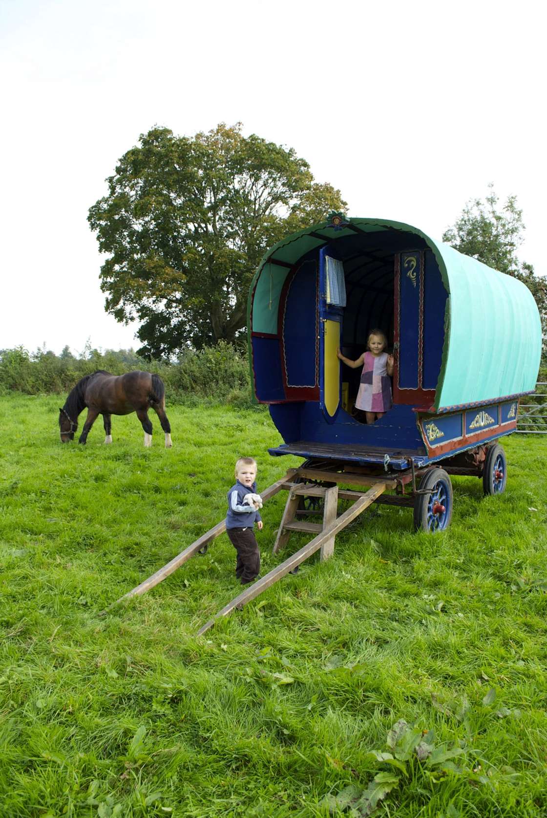 White Horse Gypsy Caravans - Hipcamp in Wiltshire, England