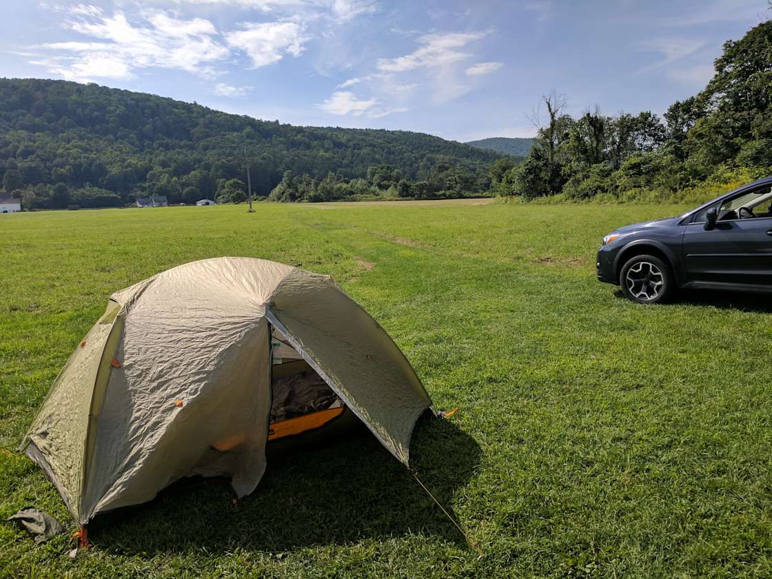 Greenbush Farm Hipcamp in Weathersfield, Vermont