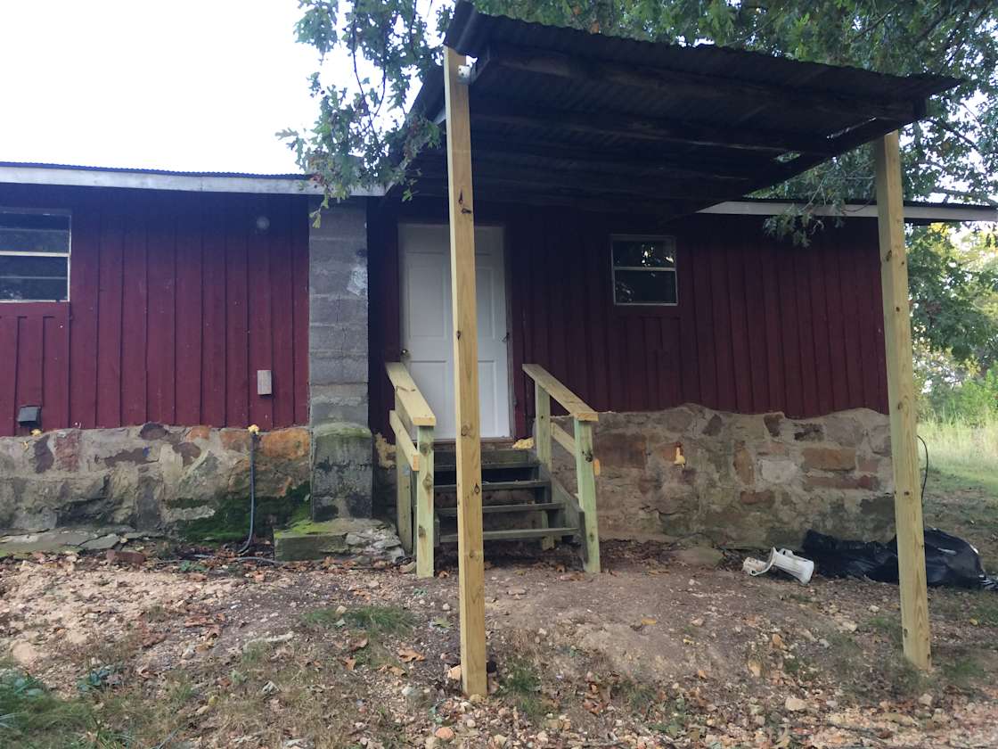 Buffalo River Outdoor Cabin Hipcamp in Everton, Arkansas