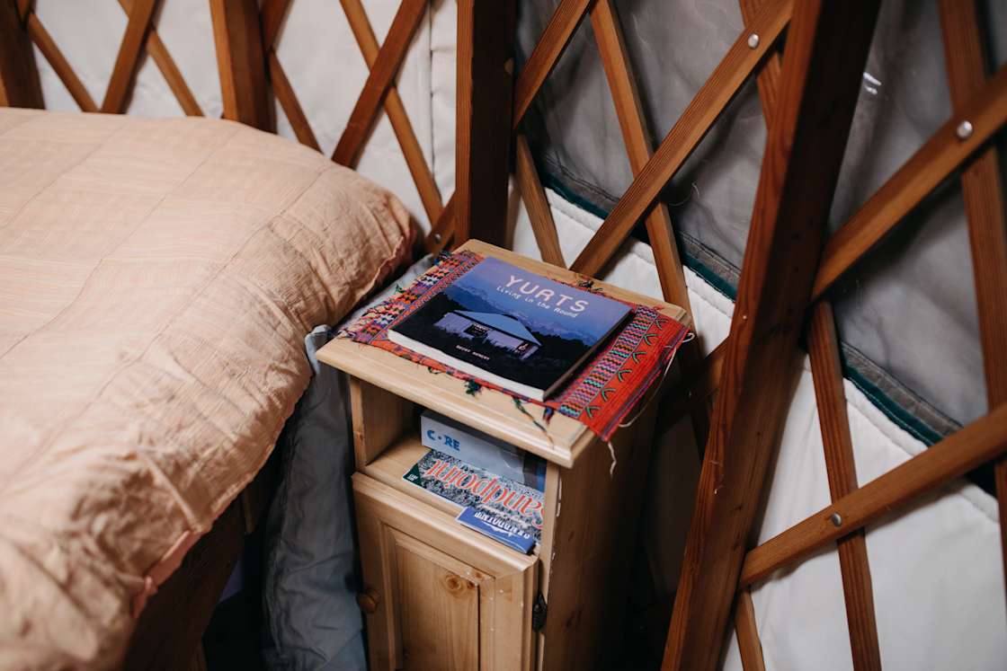 Small Yurt in the Woods Hipcamp in Sandpoint, Idaho