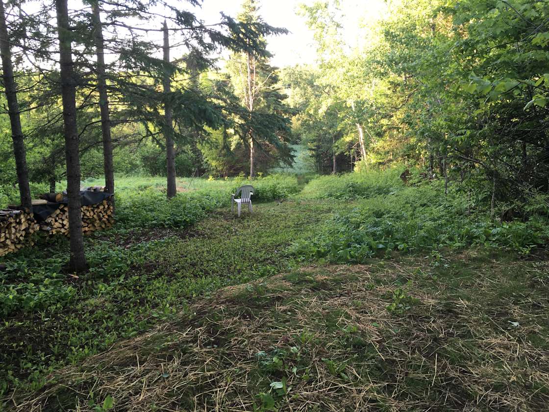 Amity Creek Camp Hipcamp in Duluth, Minnesota