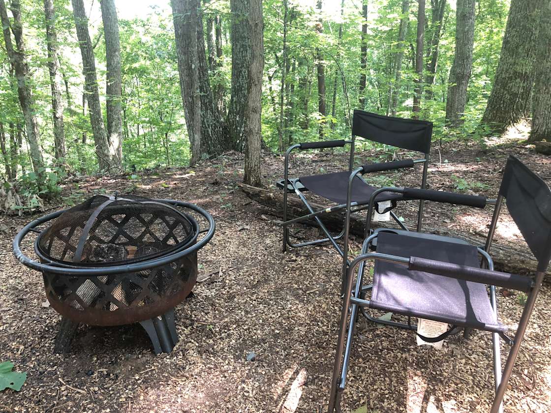 Canopy Ridge Hipcamp in Pigeon Tennessee