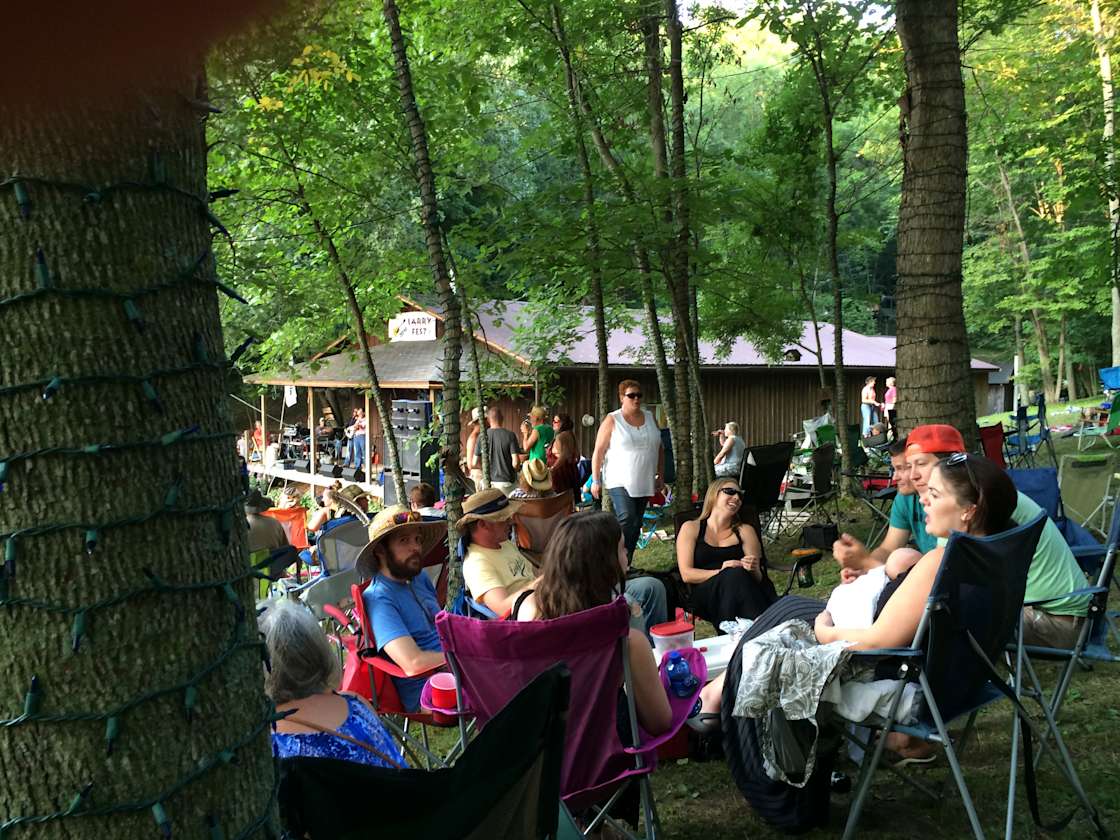 Larryfest Campground Hipcamp in La Farge, Wisconsin