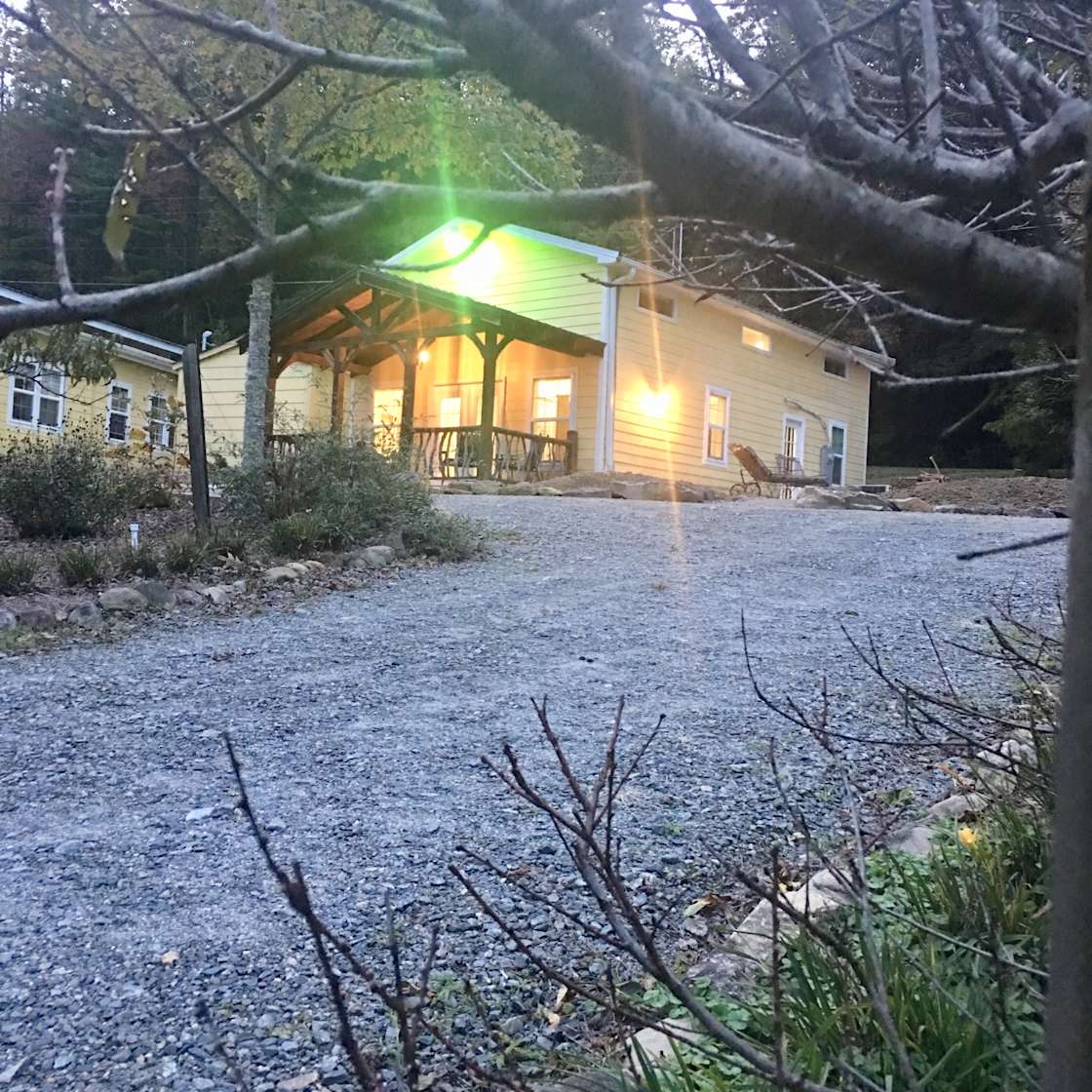 Yellow Cottages Vacation Rental Hipcamp in Brevard, North Carolina