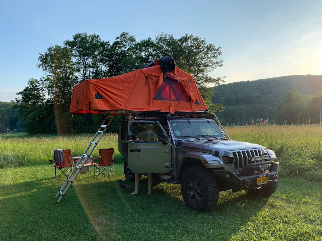 Greenbush Farm Hipcamp in Weathersfield, Vermont