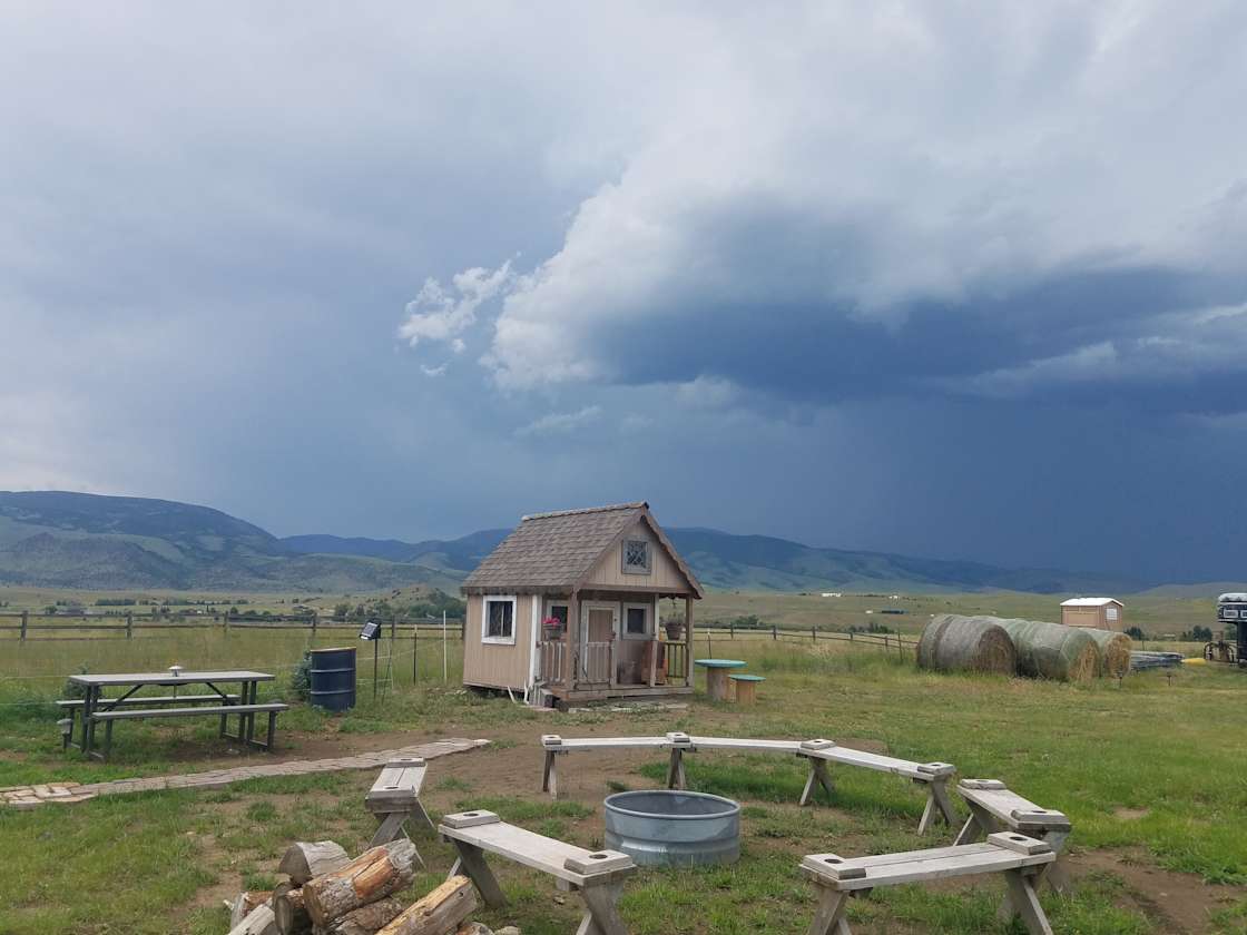 Camp Chicory in Paradise Valley Hipcamp in Pray, Montana