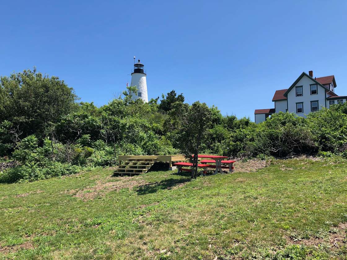 Bakers Island Light Campsite Hipcamp in Beverly, Massachusetts