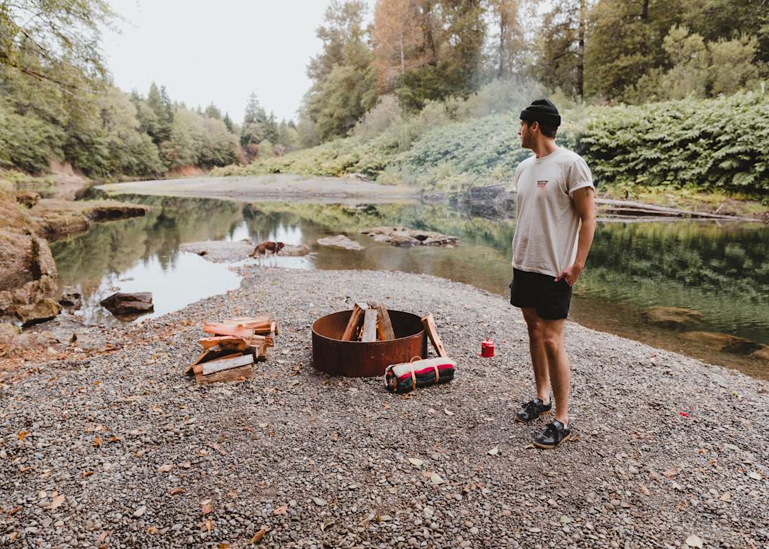 Humptulips Valley River Camp Hipcamp in Hoquiam, Washington