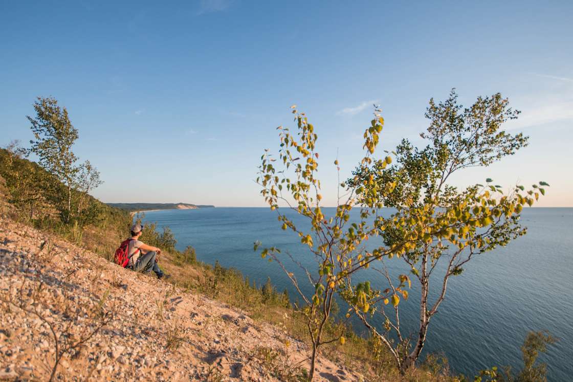 Hygge Dune Camp Hipcamp in Elberta, Michigan