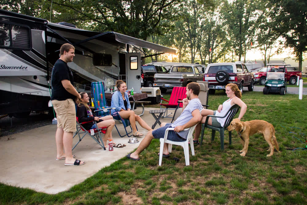 Dunes Harbor Family Camp - Hipcamp in Mears, Michigan