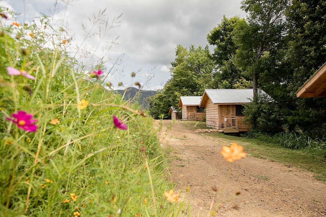Paint Rock Farm Glamping Hipcamp in Hot Springs, North Carolina