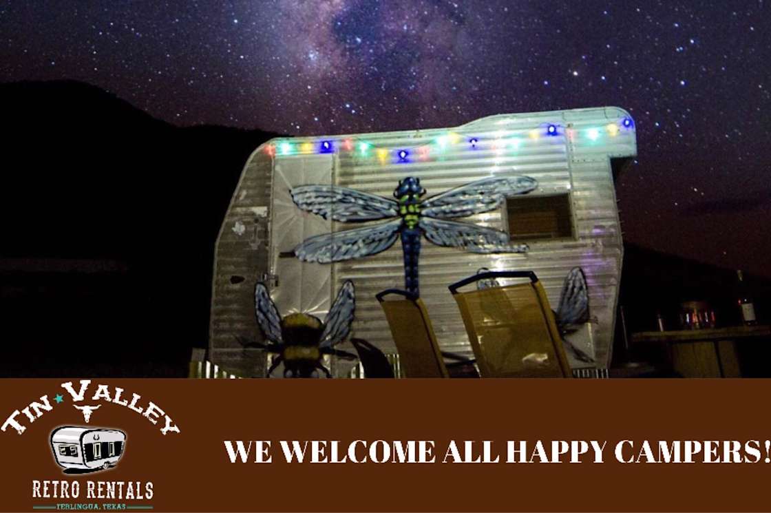 Tin Valley Retro Rentals Hipcamp in Terlingua, Texas