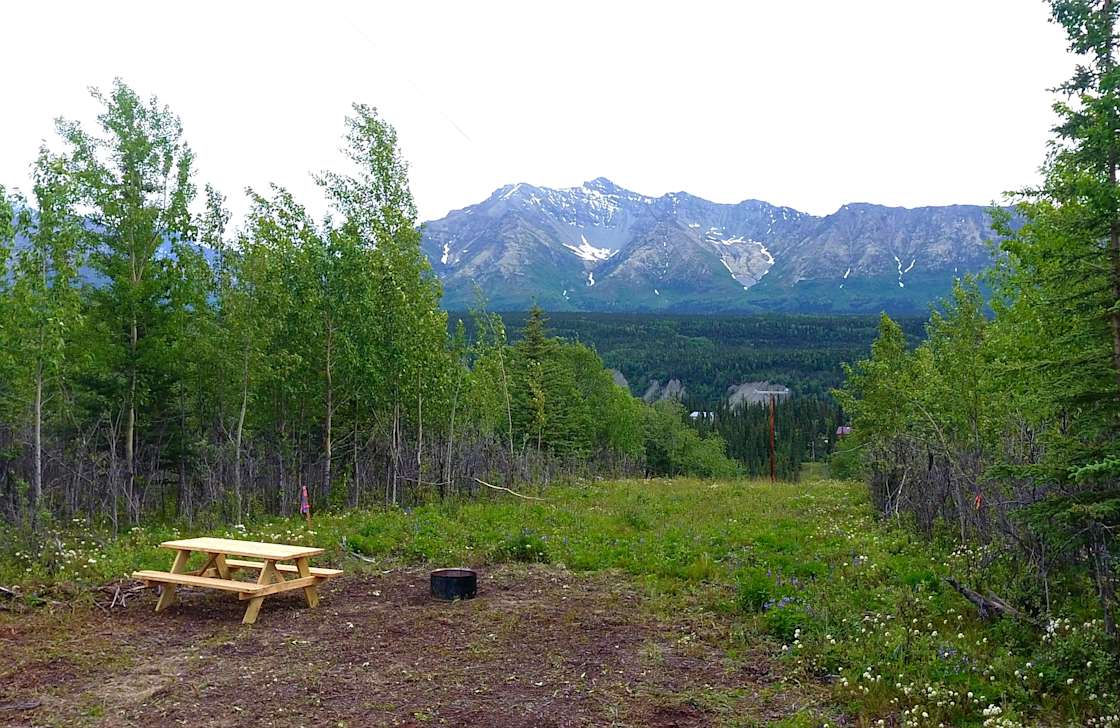 Pinochle Trail Campground Hipcamp in Sutton Alpine, Alaska