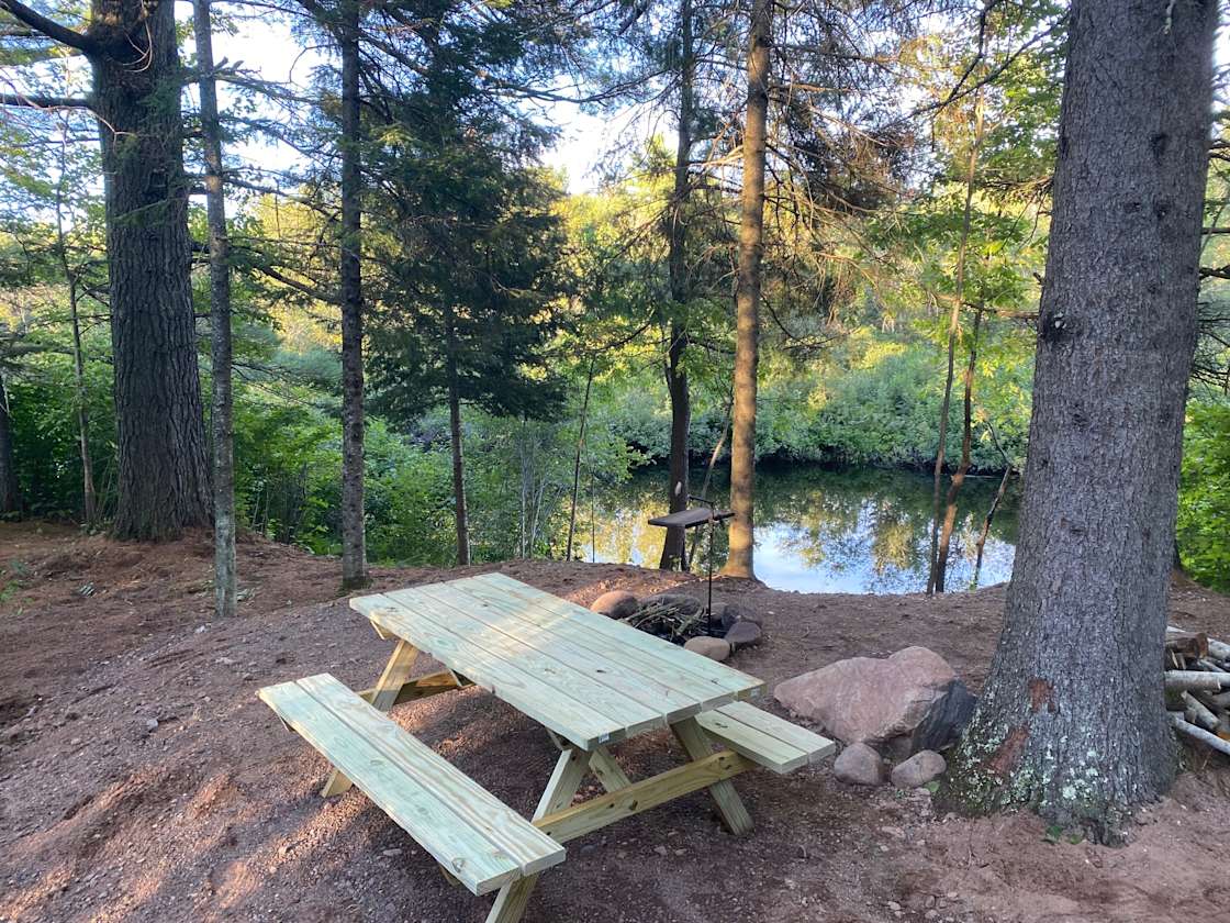 Bad River Wilderness Hipcamp in Mellen, Wisconsin