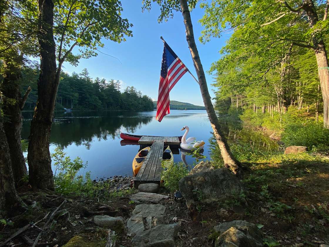 Phoenix Landing Hipcamp in Brooks, Maine
