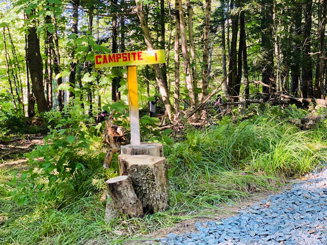 Camp MoonChild Hipcamp in Cropseyville, New York