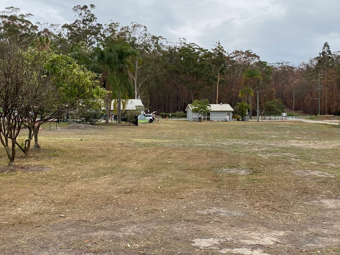 Woombah Woods Caravan park Hipcamp in Woombah, New South Wales