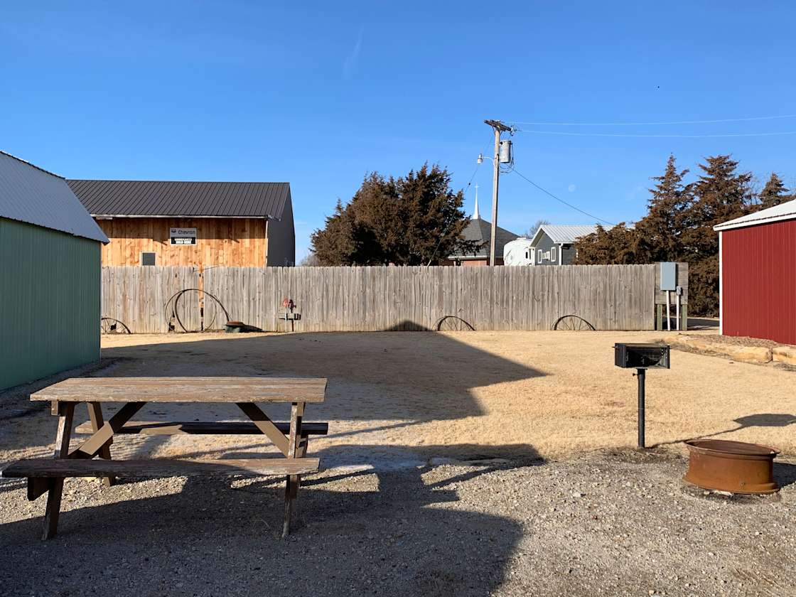 Set in Stone Cabins, RV & Tent camp Hipcamp in Lucas, Kansas