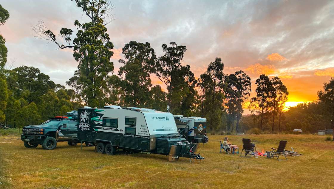 White Hill Nature Camp Hipcamp in Forcett, Tasmania