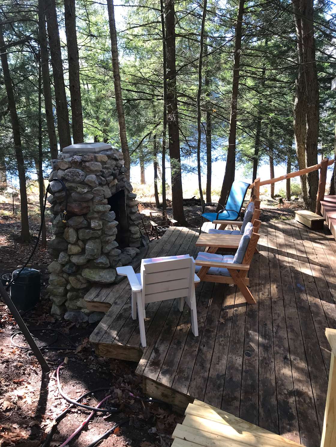 Otters and Eagles Cabin Hipcamp in Stephentown, New York