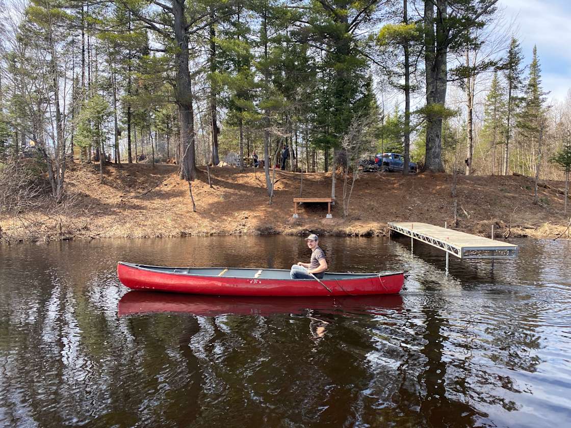 Bad River Wilderness Hipcamp in Mellen, Wisconsin