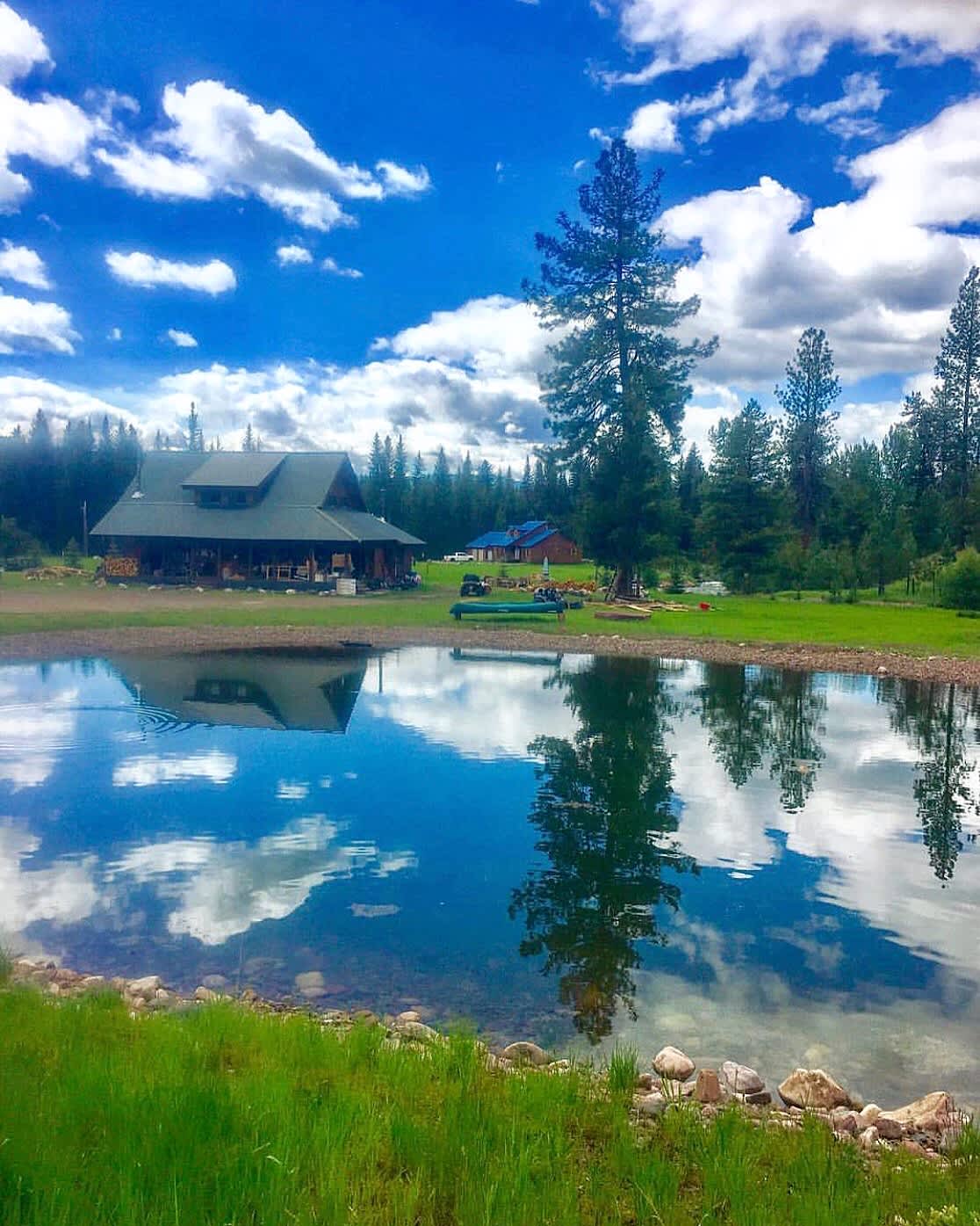 Firewood farms Hipcamp in Seeley Lake, Montana