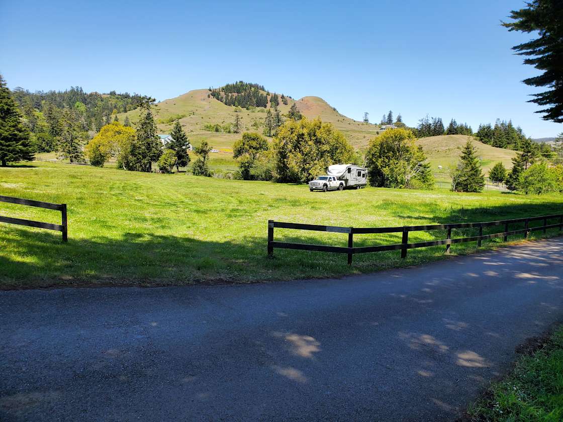 Cornerstone Ranch Hipcamp in Gold Beach, Oregon