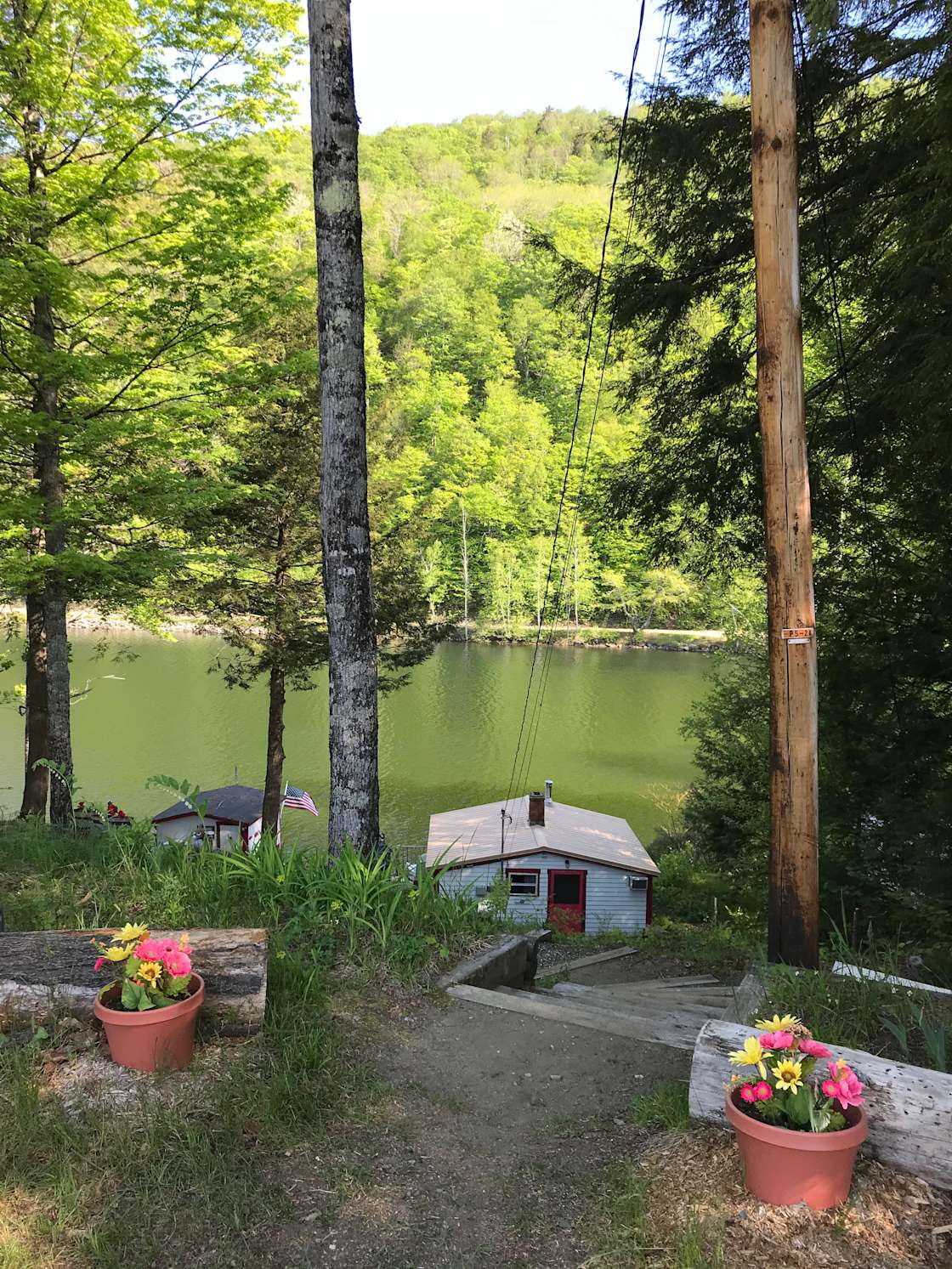 VT Lakefront cabin for 3 Hipcamp in Hardwick, Vermont