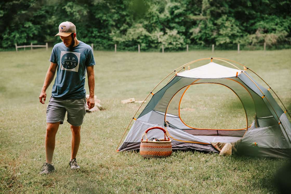 The at Fiddler's Ridge Hipcamp in Scottsville, Virginia