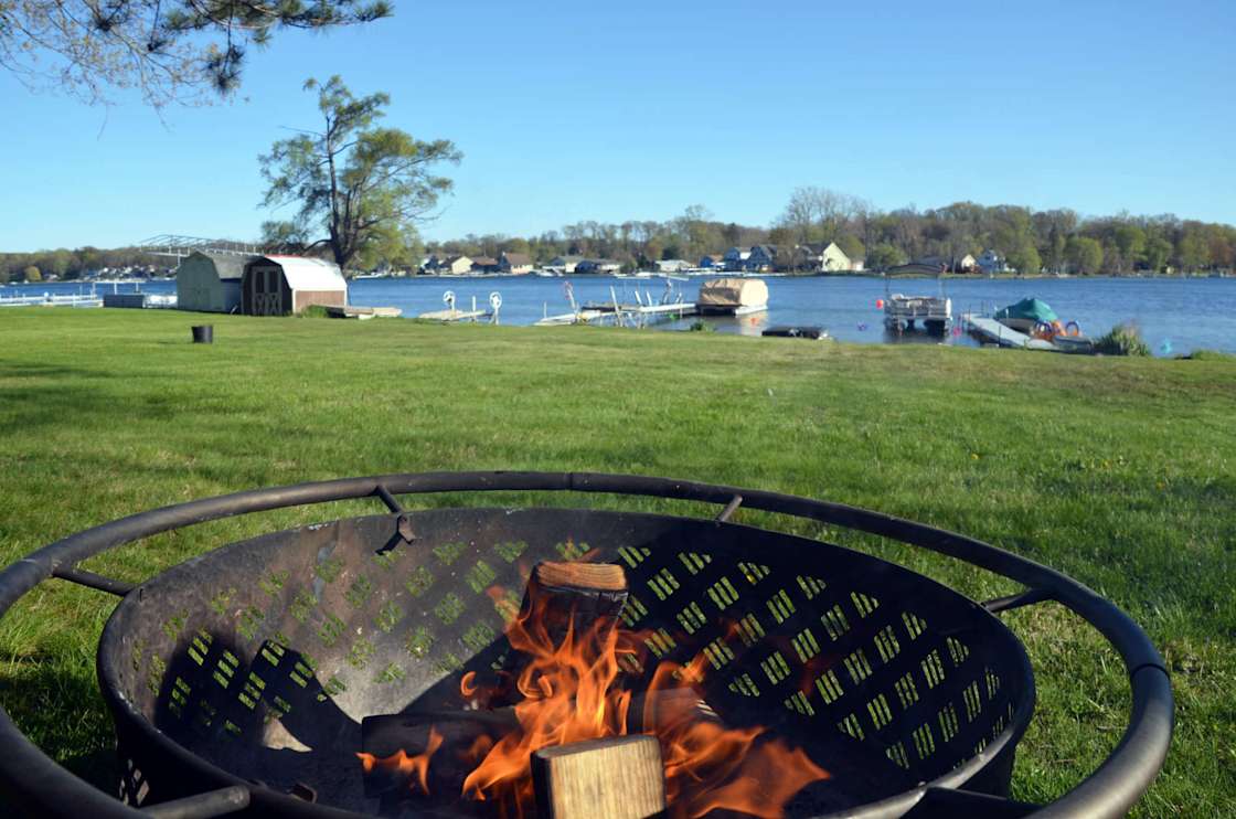 Lake Getaway Hipcamp in Vandalia, Michigan