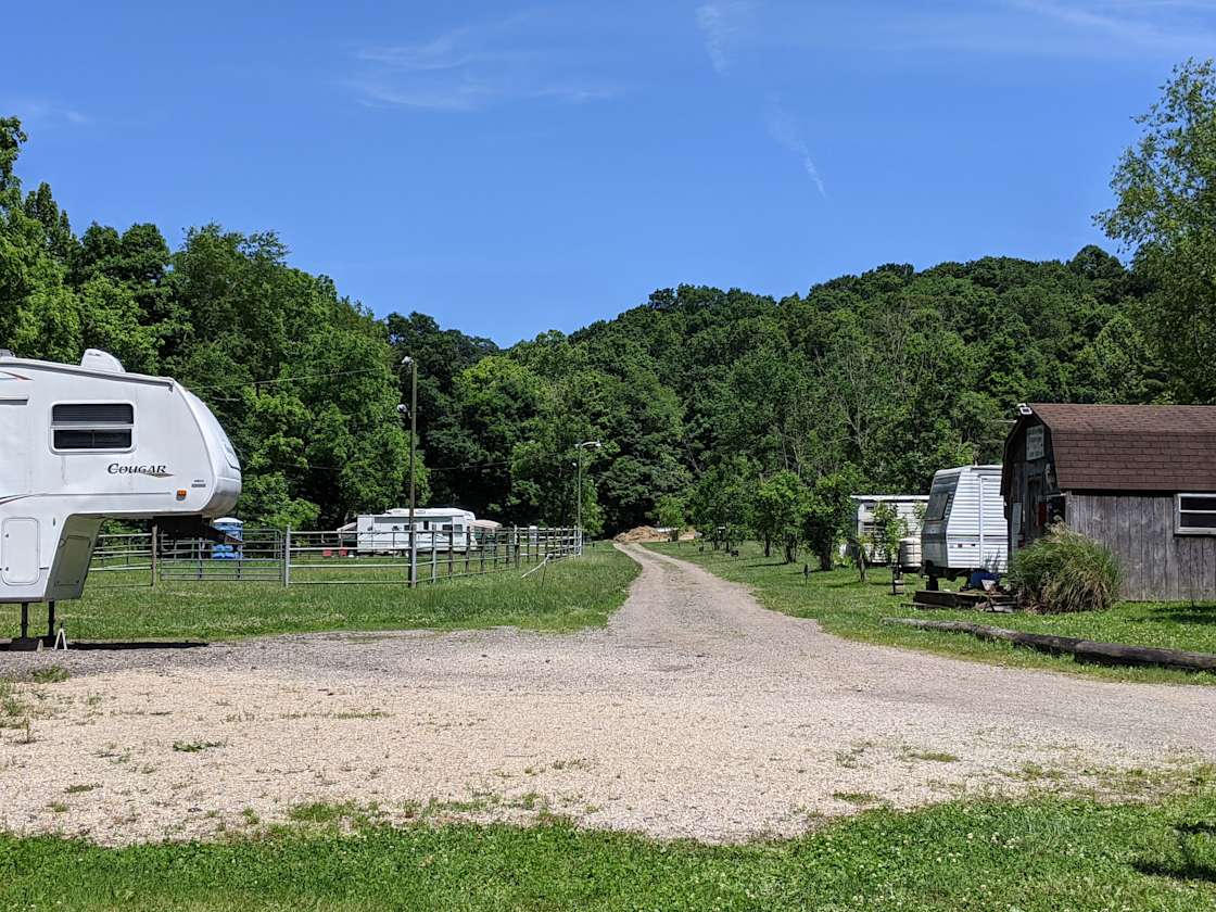 WALKAbOUT Creek Campground Hipcamp in Chandlersville, Ohio