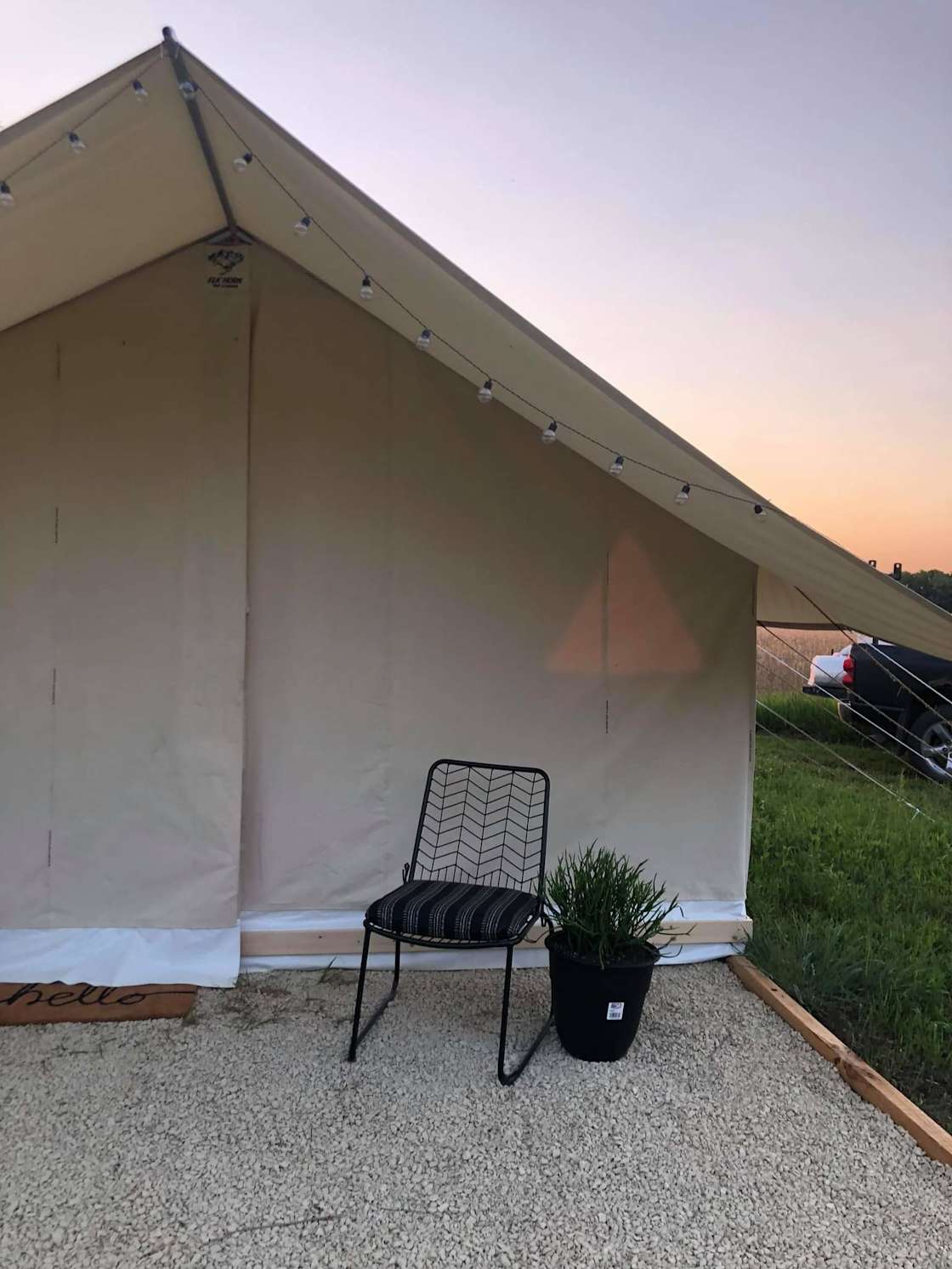 Dry Creek Post Hipcamp in Cedar Point, Kansas