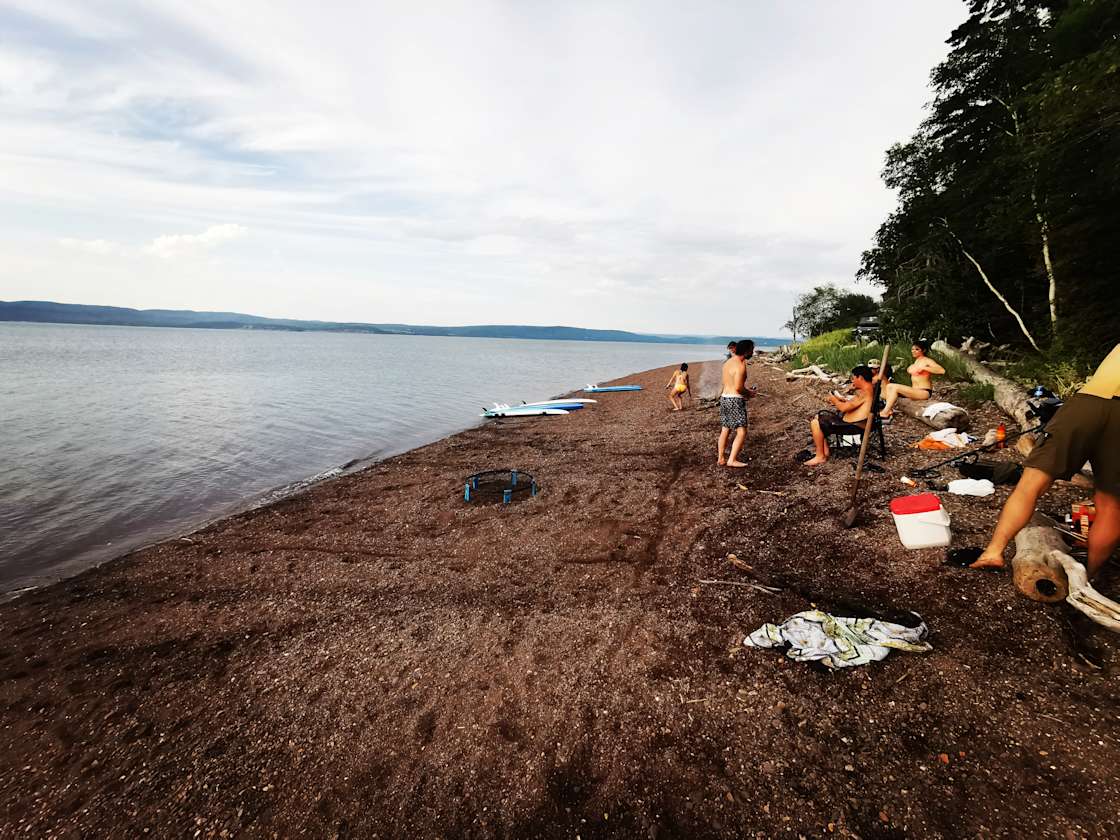 MacCurdy Farm "The Getaway" Hipcamp in Point La Nim, New Brunswick