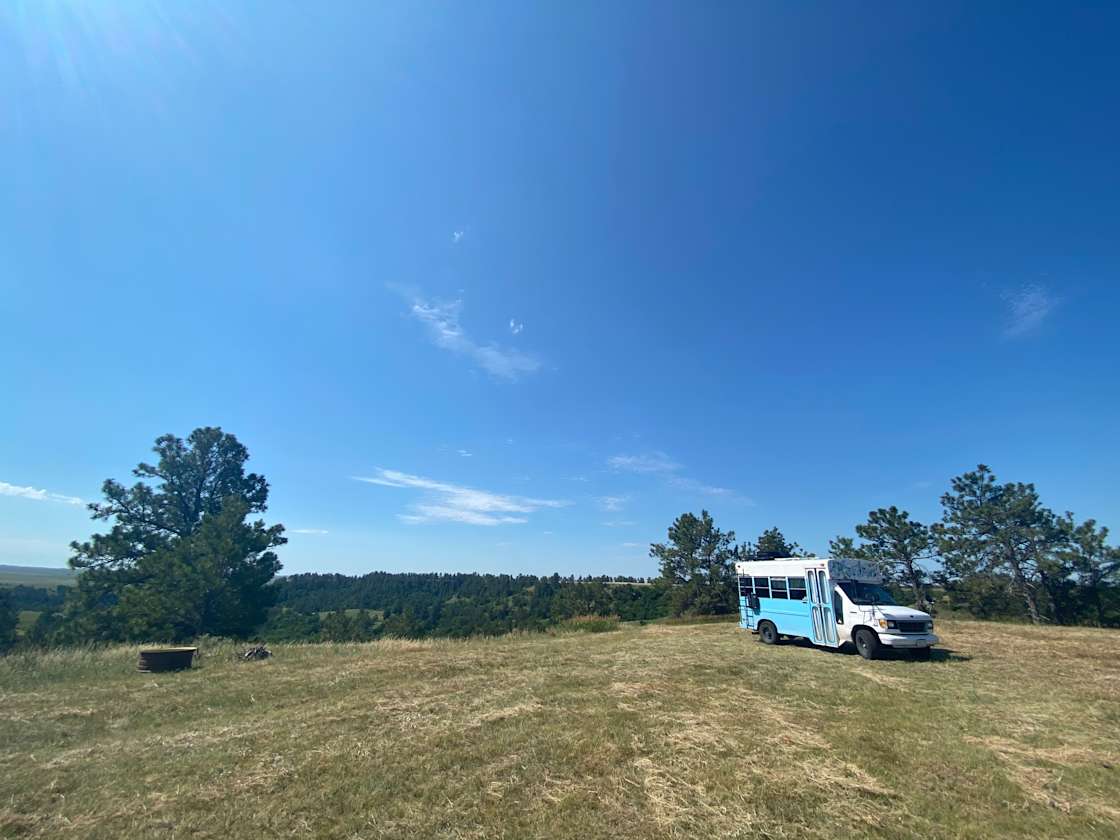 Golden Prairie Bison Hipcamp in Valentine, Nebraska