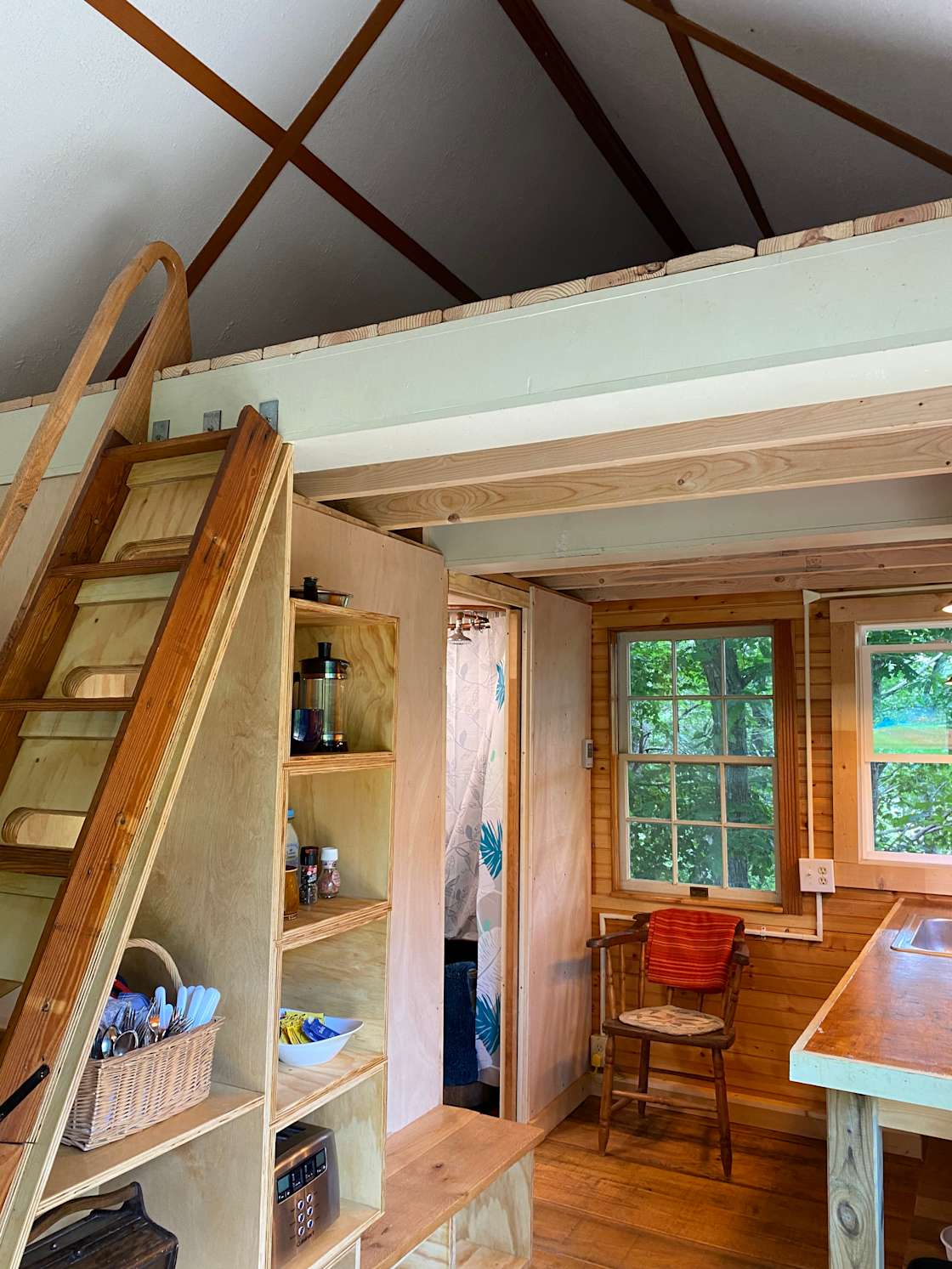 Cabins at Skipwillow Farm Hipcamp in Floyd, Virginia