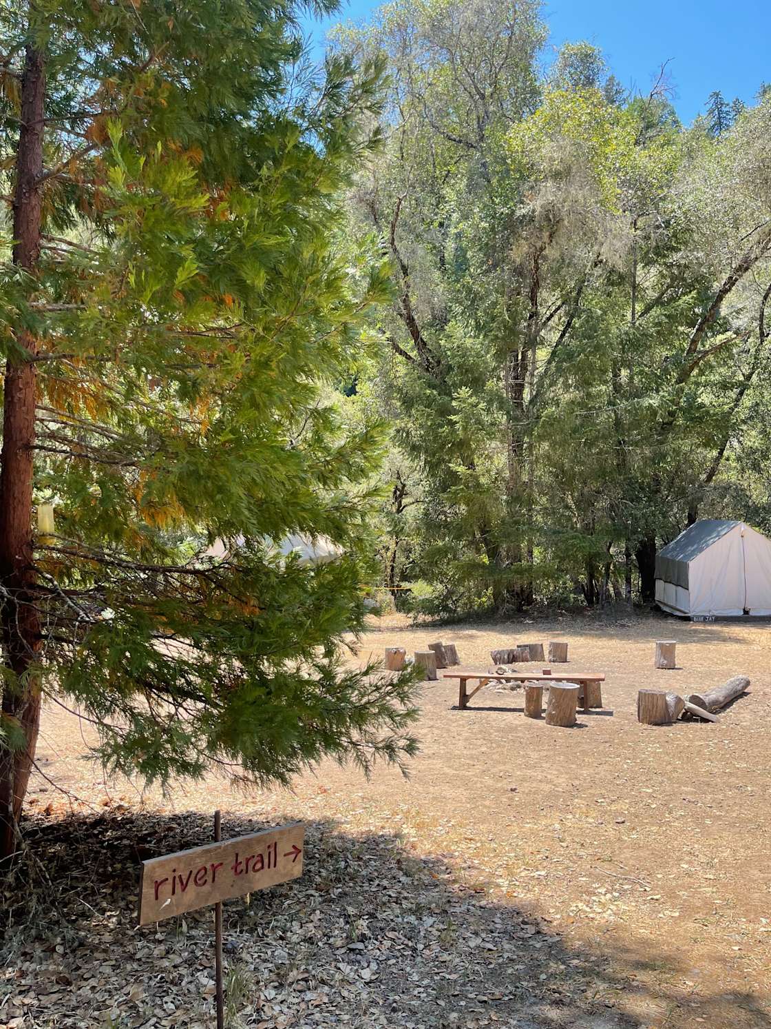 River's Bend C.’s Land Hipcamp in Philo, California