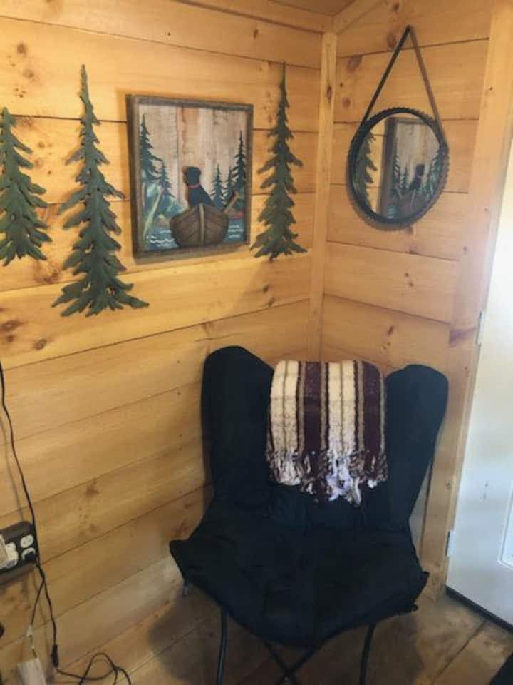 Waterfront Schroon River Twin Cabins Hipcamp in Warrensburg, New York