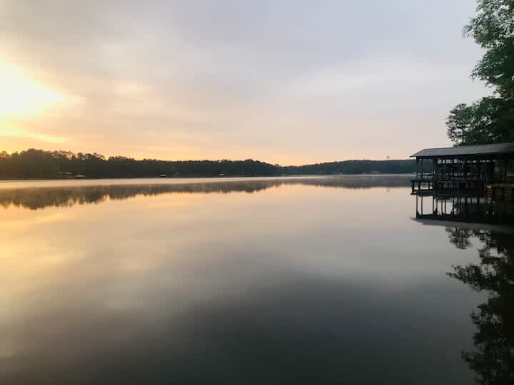 Lovely lake access deeded boat dock Hipcamp in Sparta,