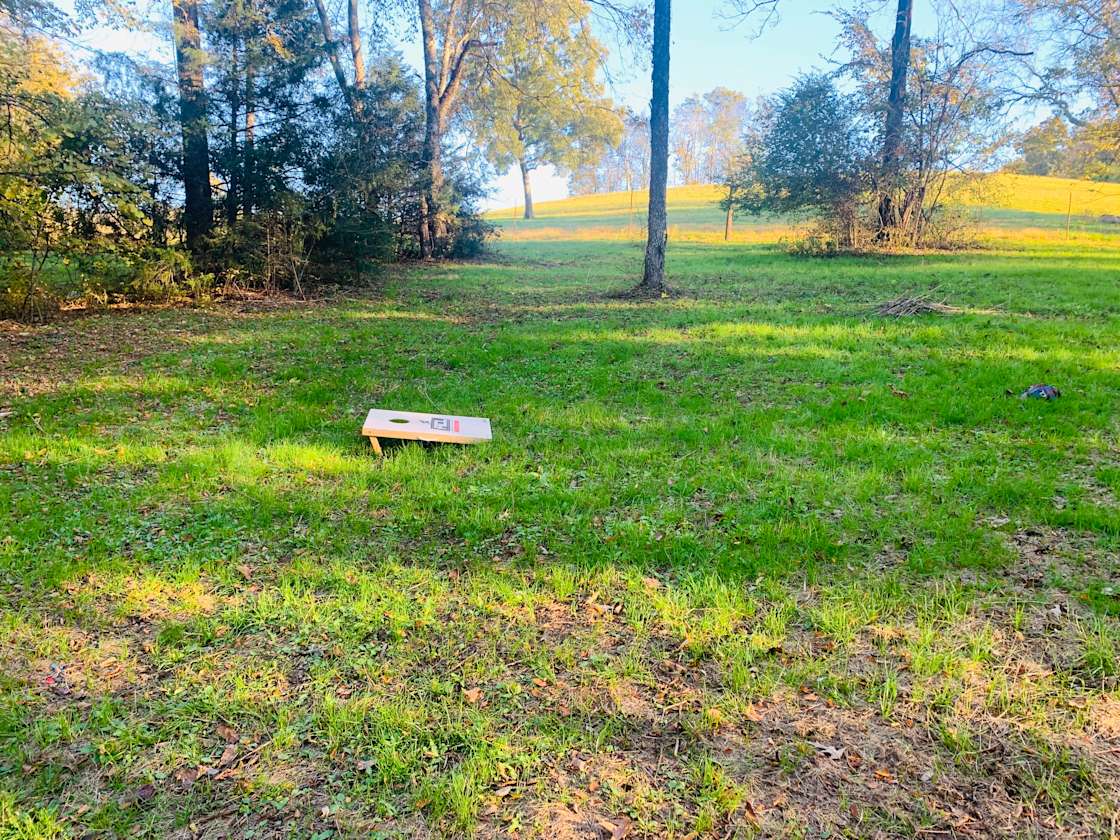 Big Sky Lodge site 1 THE HEAL Hipcamp in Ardmore, Tennessee