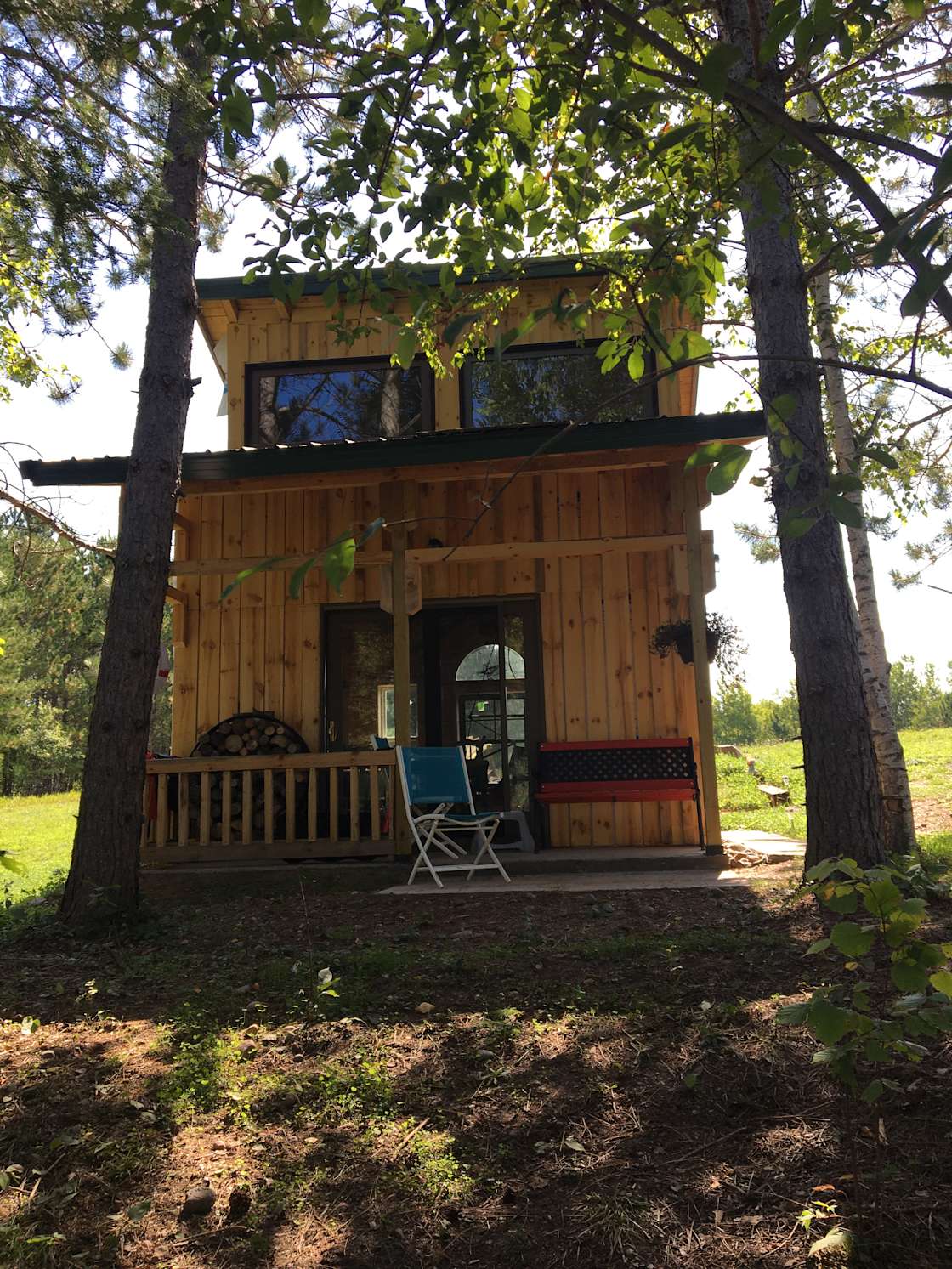 Woods and Meadows Farm Hipcamp in Wrenshall, Minnesota
