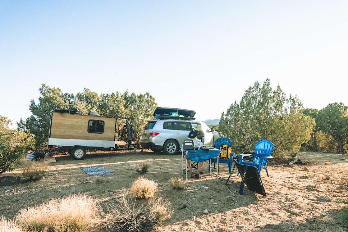 Peaceful primitive camping Hipcamp in Pine Lake, Arizona