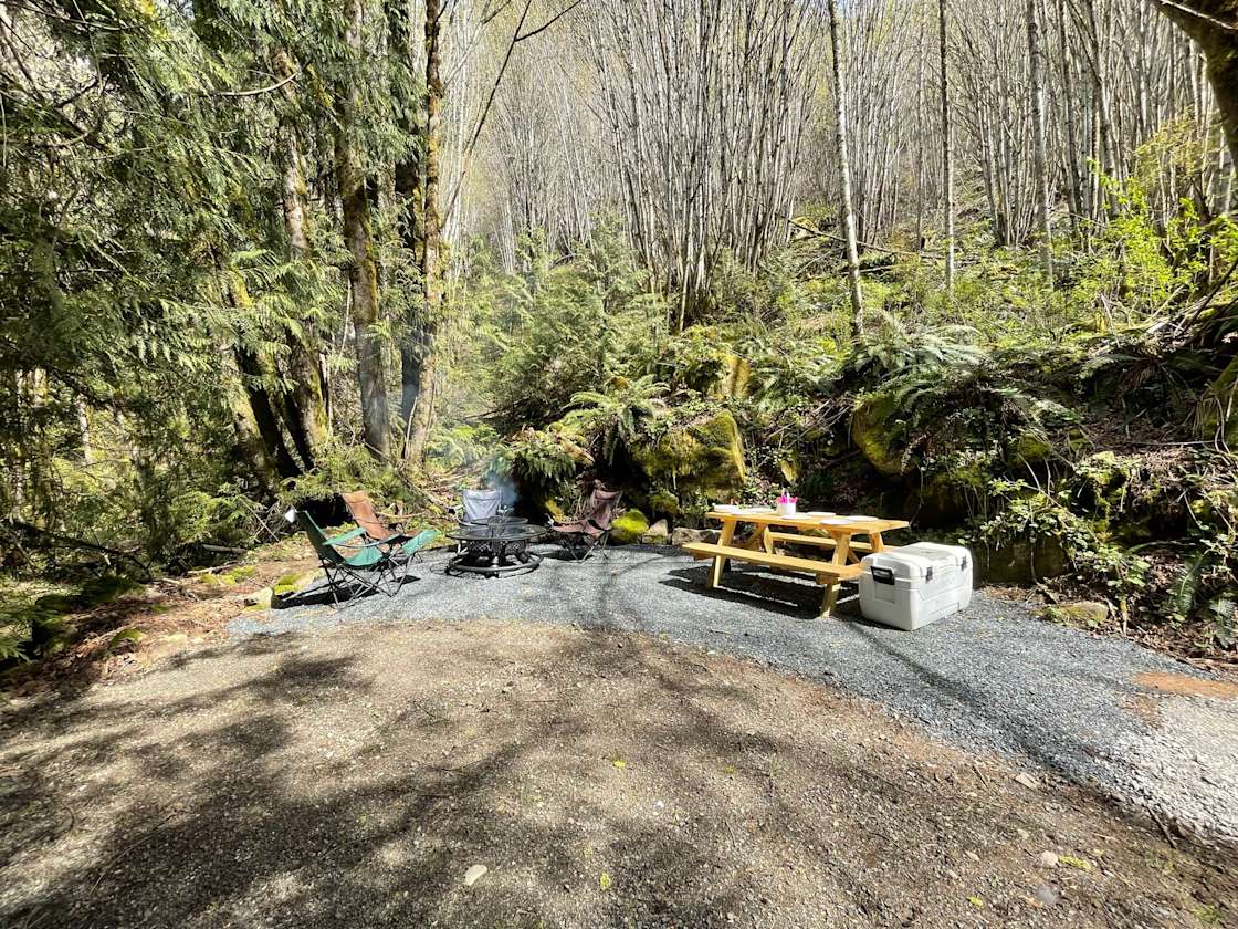 High Bluff Hipcamp in Bellingham, Washington