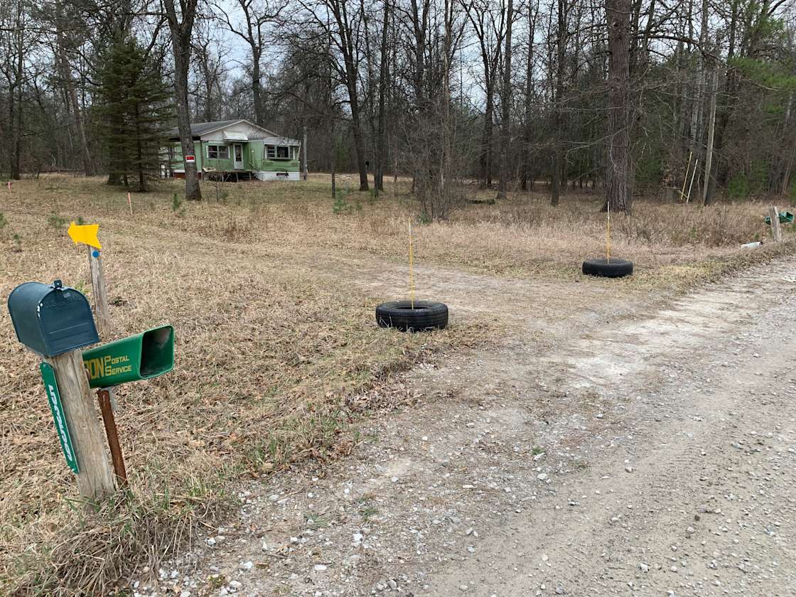 BT Rustic Experience Hipcamp in Skidway Lake, Michigan