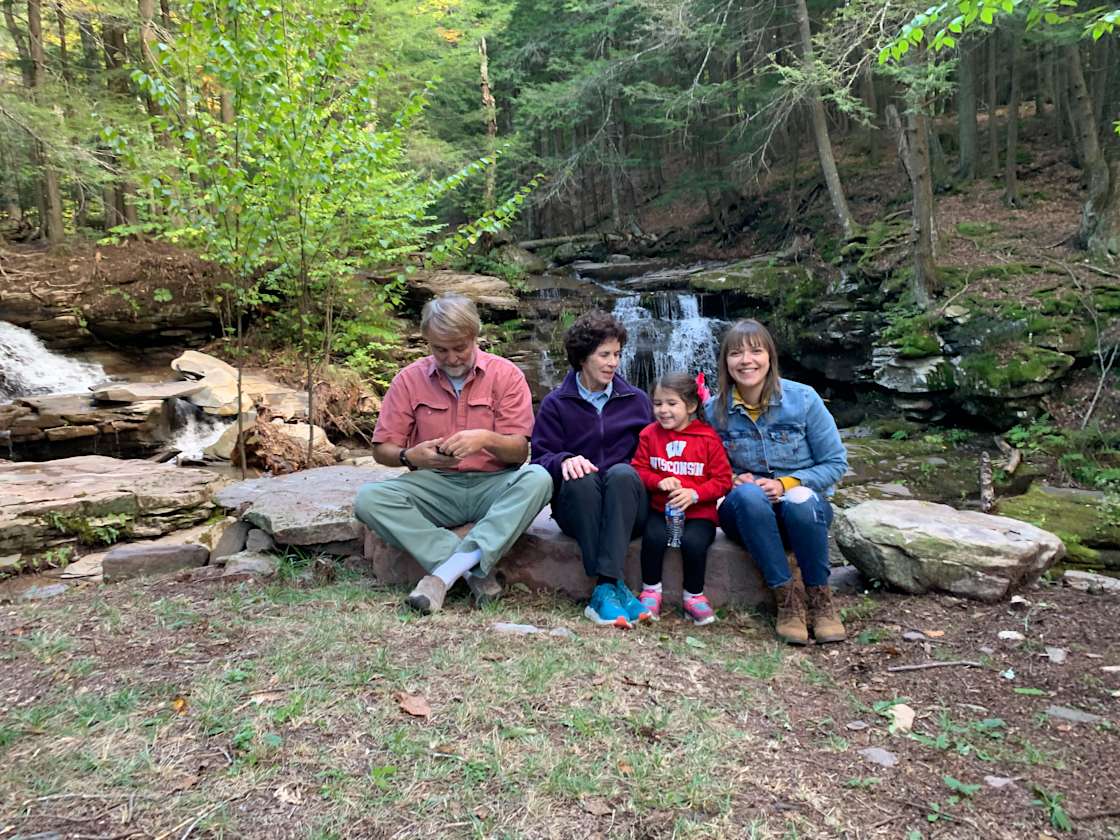 Timberland Falls Hipcamp in East Jewett, New York