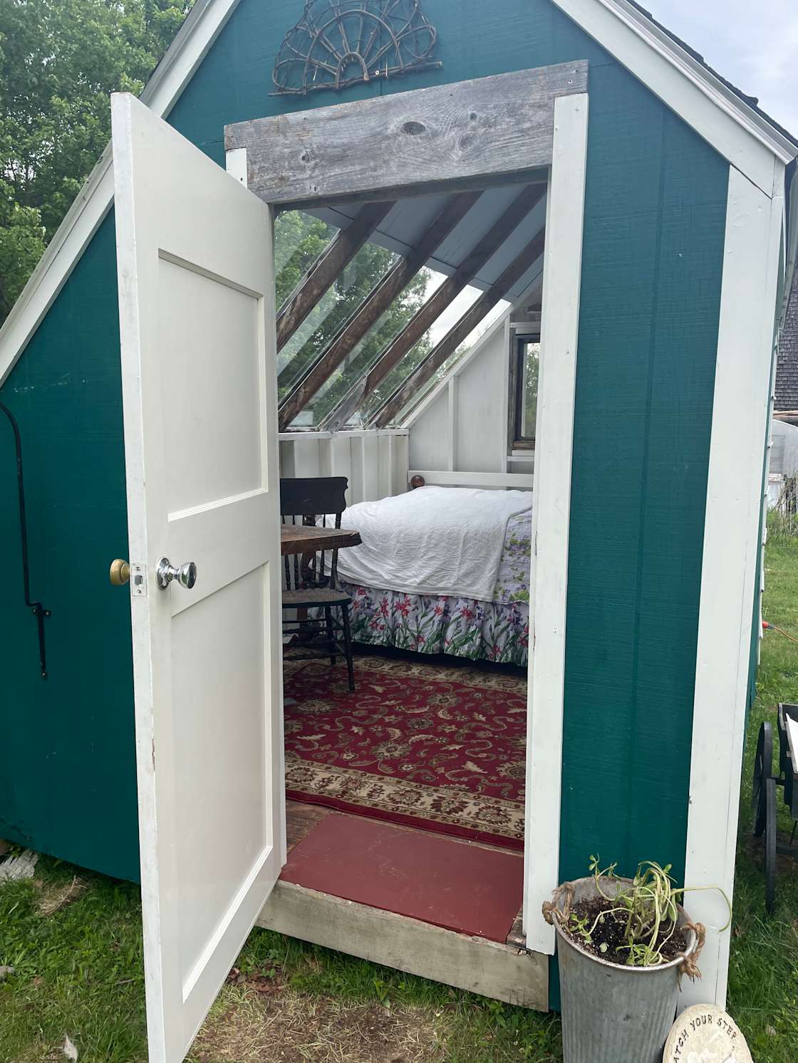 Sun Shed Farm Stay Hipcamp in Milbridge, Maine