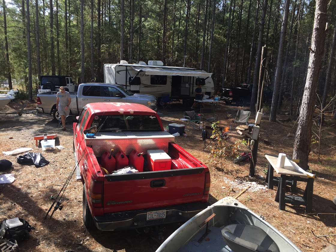 Old Whitney camp Hipcamp in Badin, North Carolina