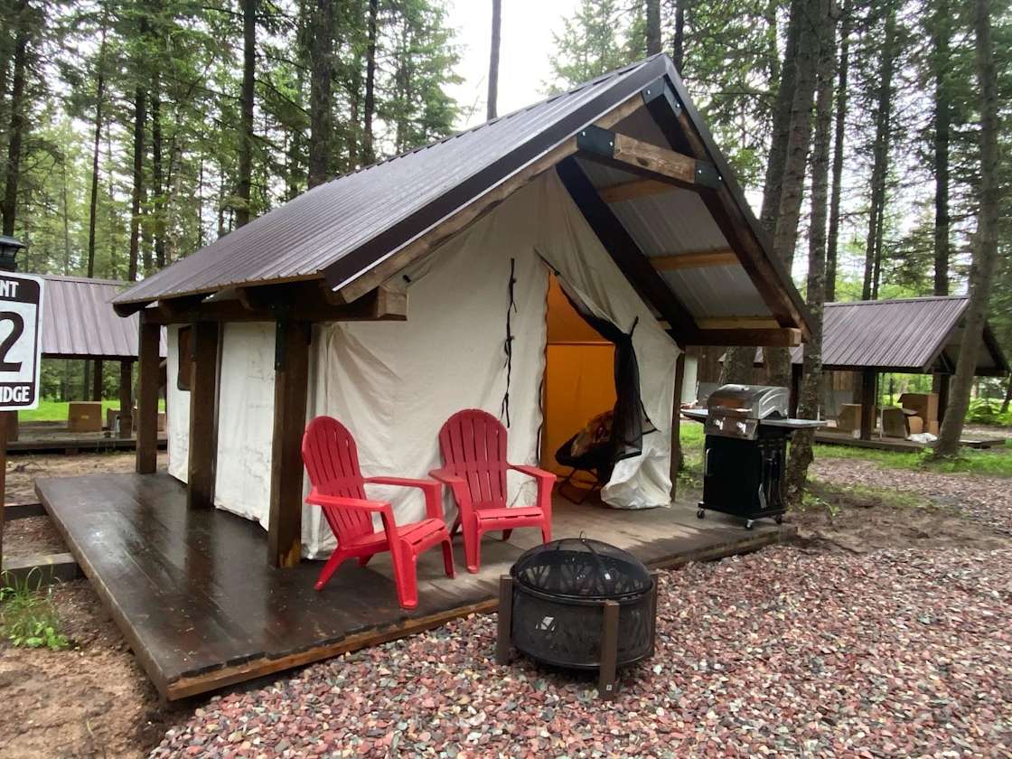 Elk Ridge Cabins Hipcamp in Martin City, Montana