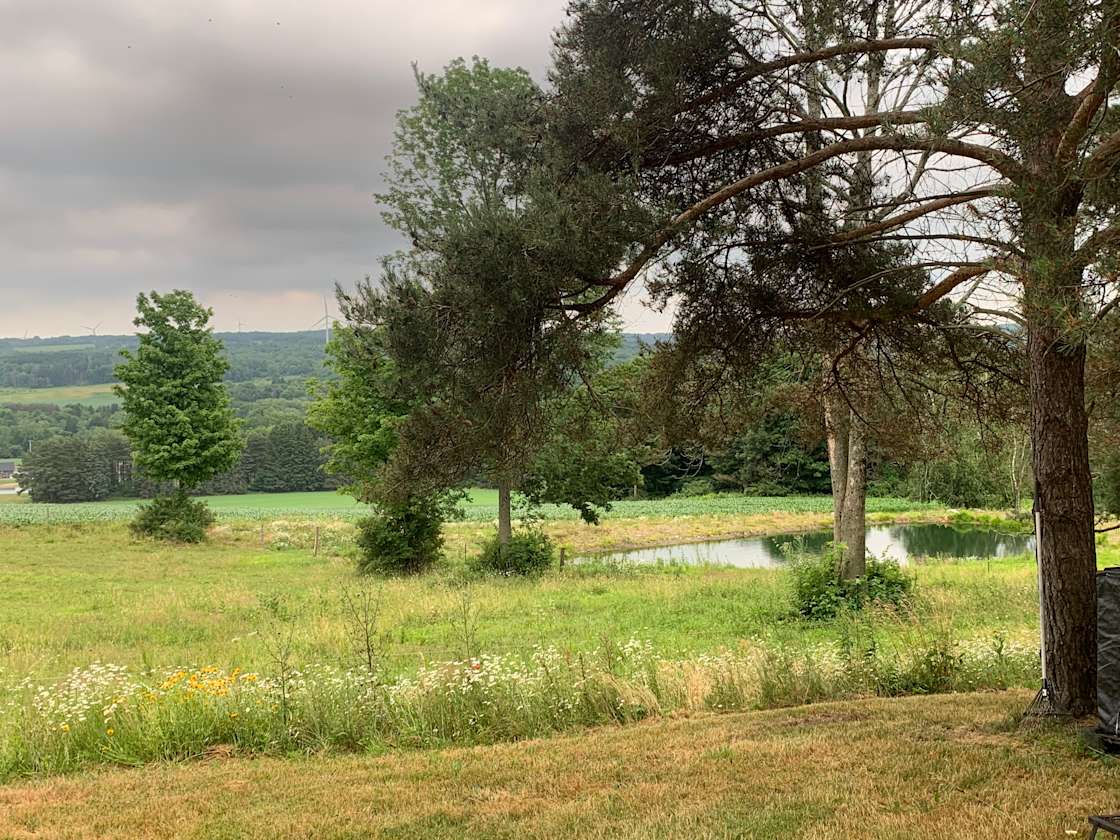 A Hilltop View Hipcamp in Varysburg, New York
