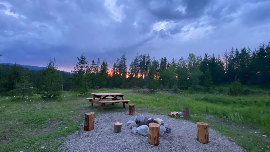 Aspen Hollow Hipcamp in Martin City, Montana